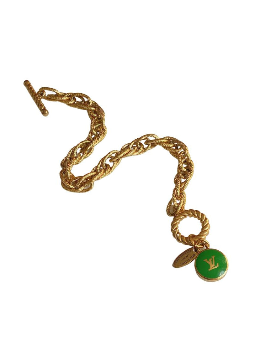 Authentic Louis Vuitton  Pastilles  Pendant- Bracelet
