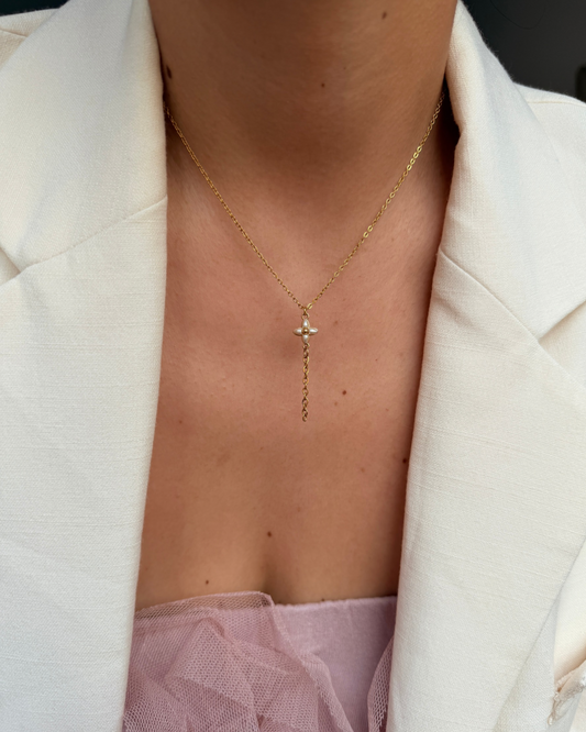 Authentic Louis Vuitton Floragram Pendant- Reworked Y Necklace