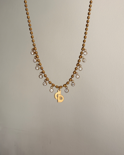 Authentic Dior Mini Pendant- Reworked Necklace
