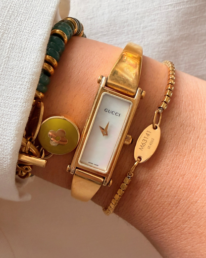 Authentic Louis Vuitton Tag - Reworked Tennis Bracelet