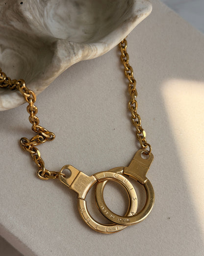 Authentic Louis Vuitton Double Clasp- Reworked Necklace