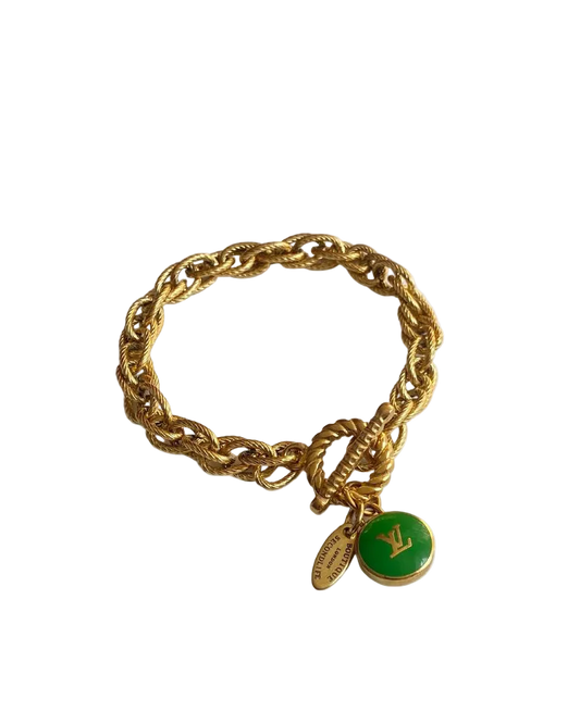 Authentic Louis Vuitton  Pastilles  Pendant- Bracelet