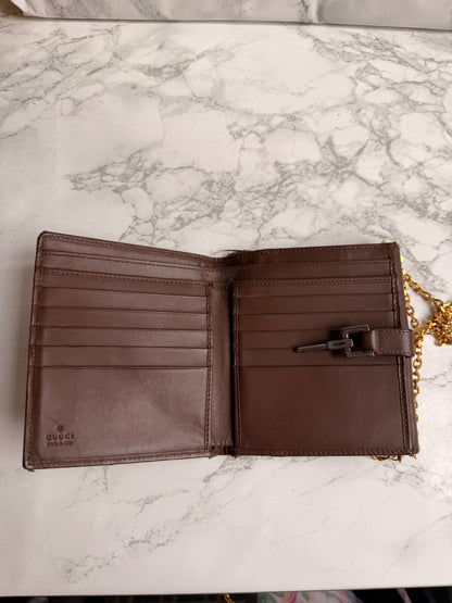 Authentic Preowned Gucci Wallet Repurposed Waist Belt