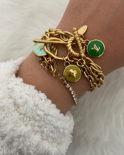 Authentic Louis Vuitton  Pastilles  Pendant- Bracelet