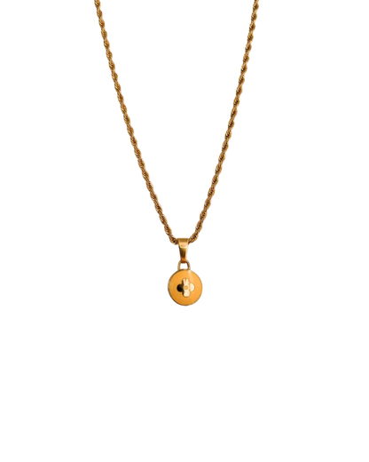 Authentic Louis Vuitton Pendant Reworked Necklace