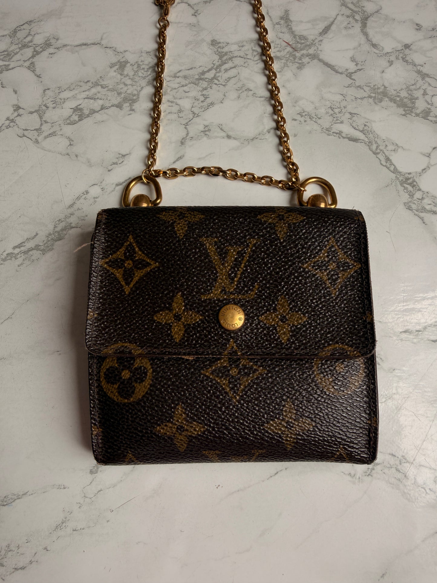 Authentic Preowned Louis Vuitton Wallet Repurposed Mini Belt
