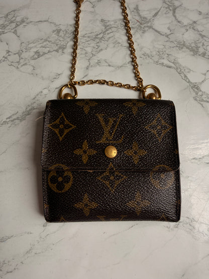 Authentic Preowned Louis Vuitton Wallet Repurposed Mini Belt