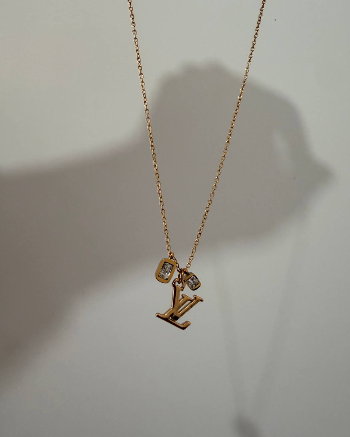 Authentic Louis Vuitton Logo Reworked Pendant Festive Edition
