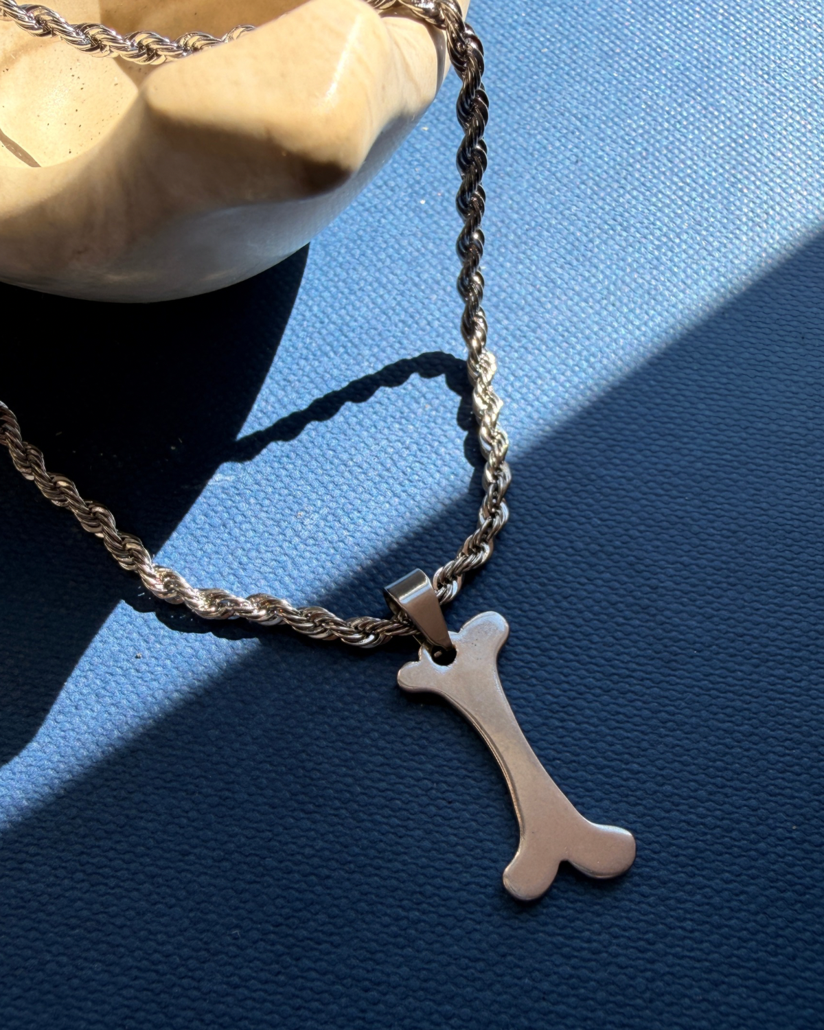 Authentic Dior Bone- Reworked Necklace