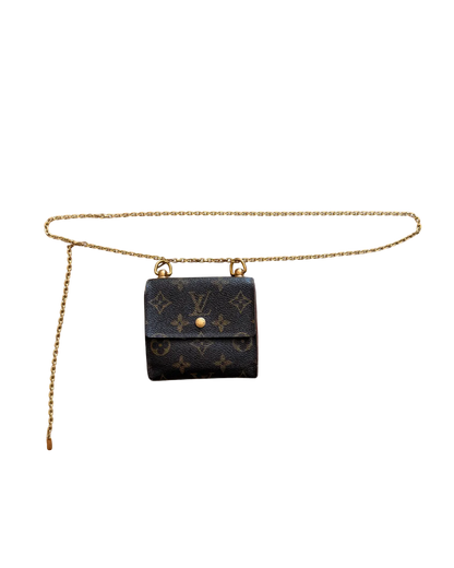 Authentic Preowned Louis Vuitton Wallet Repurposed Mini Belt