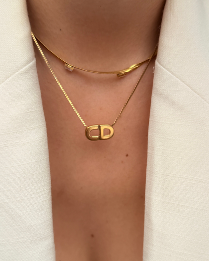 Authentic Dior Necklace  -Repurposed Necklace