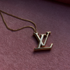 Authentic Louis Vuitton Logo - Reworked Necklace