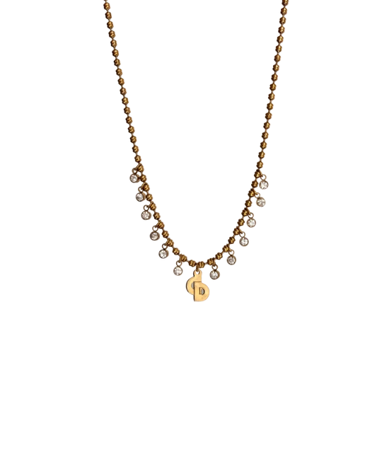 Authentic Dior Mini Pendant- Reworked Necklace