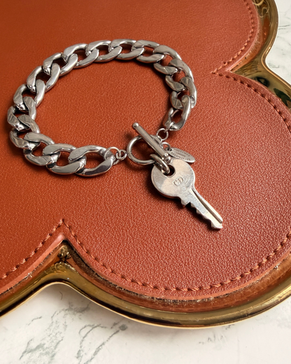 Authentic Christian Dior Key - Reworked Necklace Bracelet