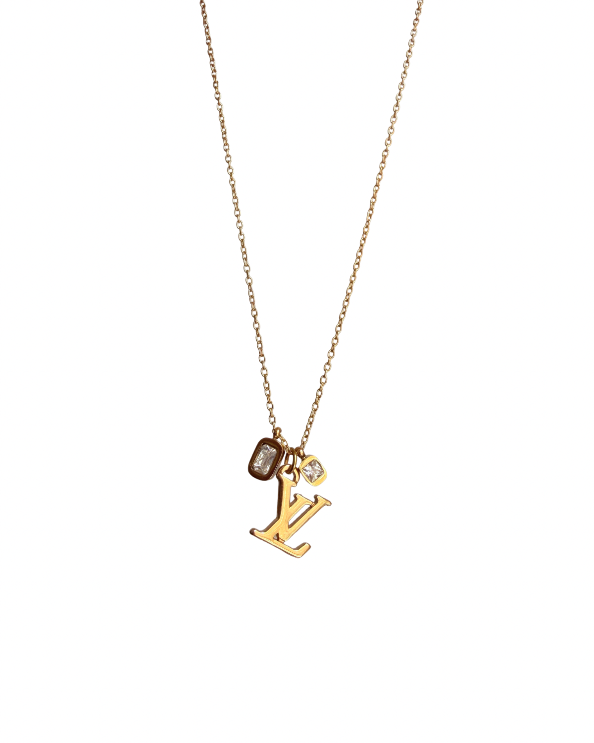 Authentic Louis Vuitton Logo Reworked Pendant Festive Edition
