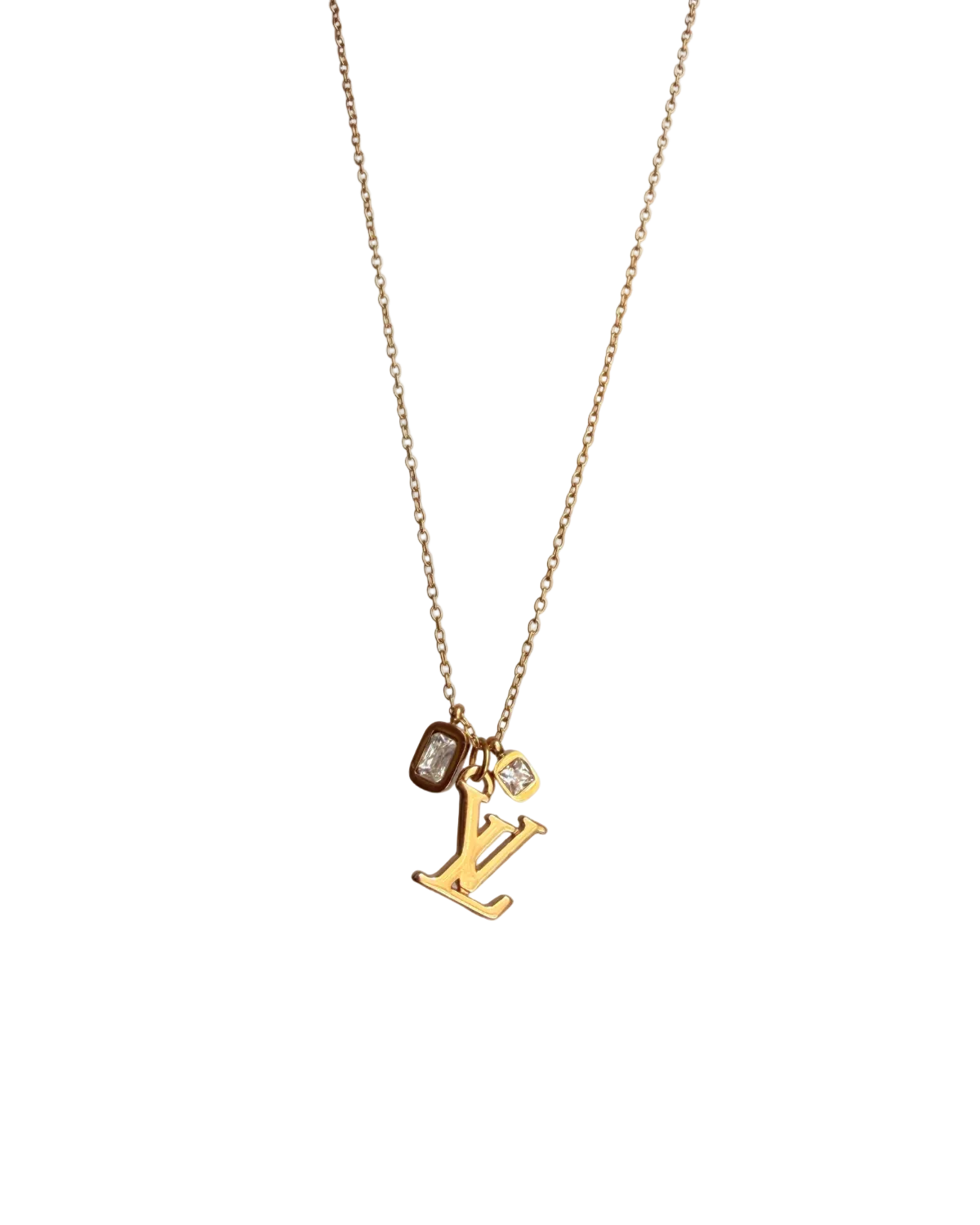 Authentic Louis Vuitton Logo Reworked Pendant Festive Edition