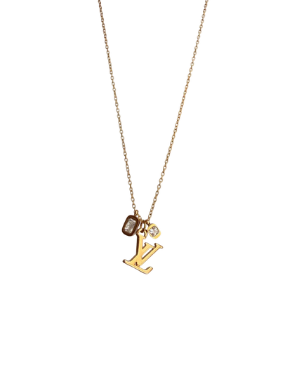 Authentic Louis Vuitton Logo Reworked Pendant Festive Edition