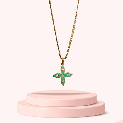 Authentic Big Louis Vuitton Looping  Charm - Necklace