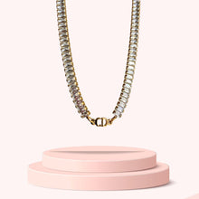 Load image into Gallery viewer, Authentic Dior CD initials Pendant- Reworked Diamante Choker