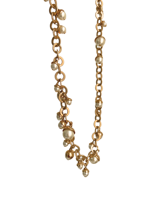 Authentic Dior Faux Pearls Chain - Reworked Necklace