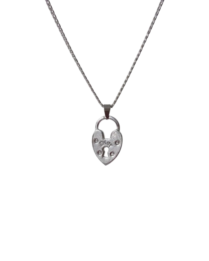 Authentic Dior Logo Heart Pendant- Reworked Necklace