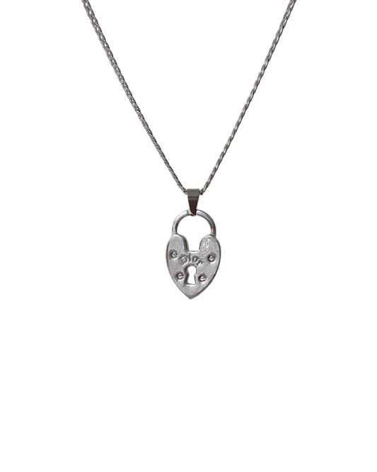 Authentic Dior Logo Heart Pendant- Reworked Necklace