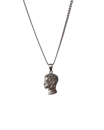 Authentic Dior Head Pendant- Reworked Necklace