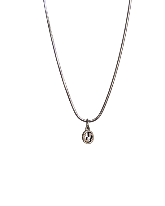 Authentic Gucci Mini  Pendant Repurposed Necklace