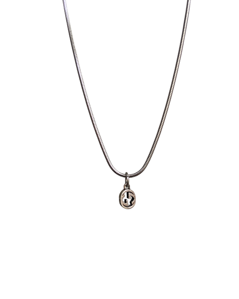 Authentic Gucci Mini  Pendant Repurposed Necklace