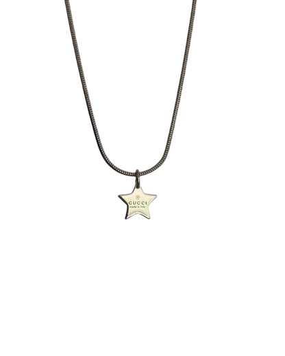 Authentic Gucci Pendant Start Repurposed Necklace