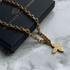 Authentic Louis Vuitton Looping Pendant- Reworked Necklace