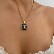 Load image into Gallery viewer, Authentic Louis Vuitton Big Brown Pendant-Repurposed Necklace