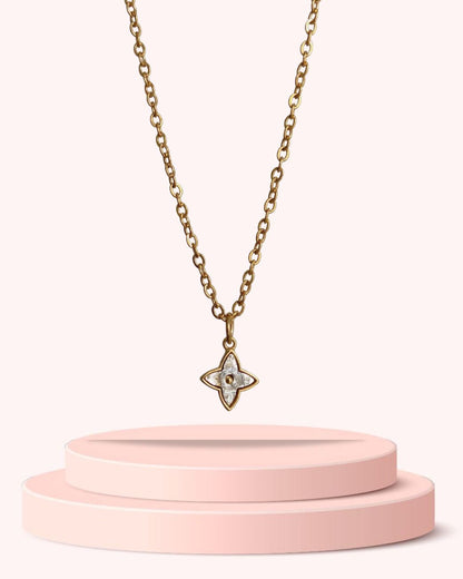 Authentic Louis Vuitton Blooming Pendant- Reworked Necklace