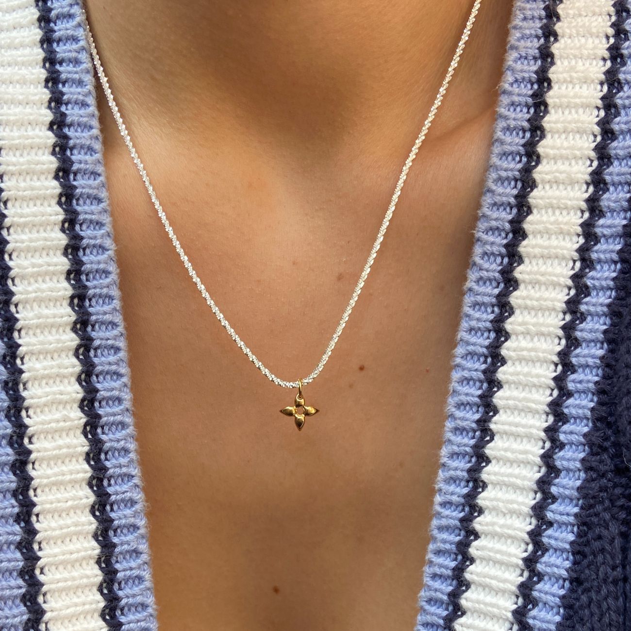 Louis Vuitton, Jewelry, Authenticlouisvuitton Lock Pendant Reworked  Necklace