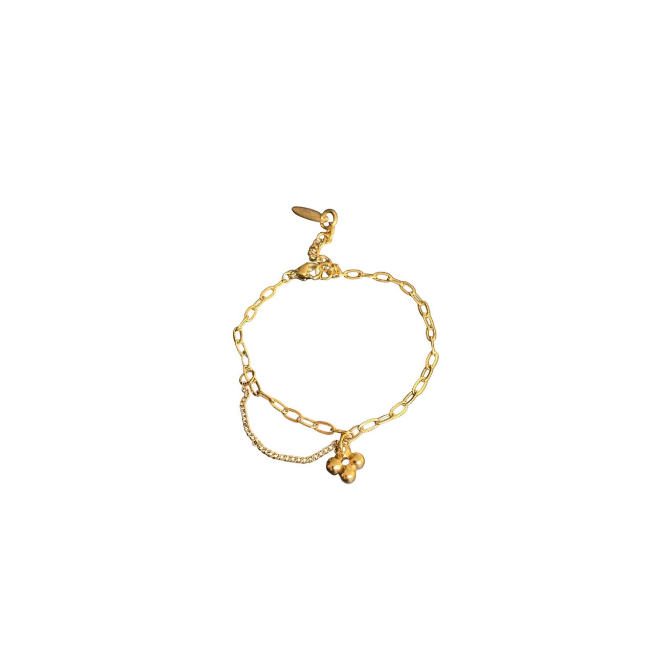 Authentic Louis Vuitton Blooming Pendant Reworked Bracelet