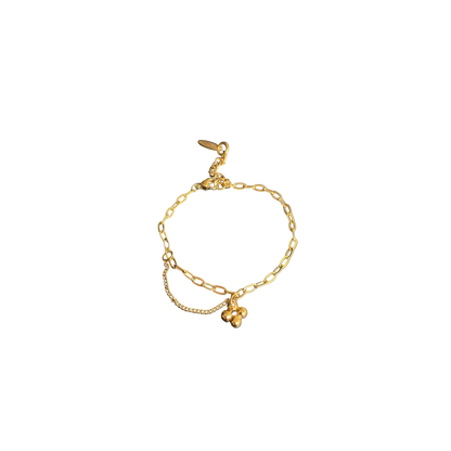 Authentic Louis Vuitton Blooming Pendant Reworked Bracelet