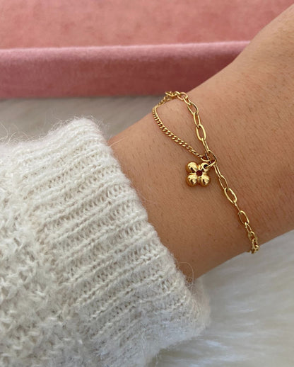 Authentic Louis Vuitton Blooming Pendant Reworked Bracelet