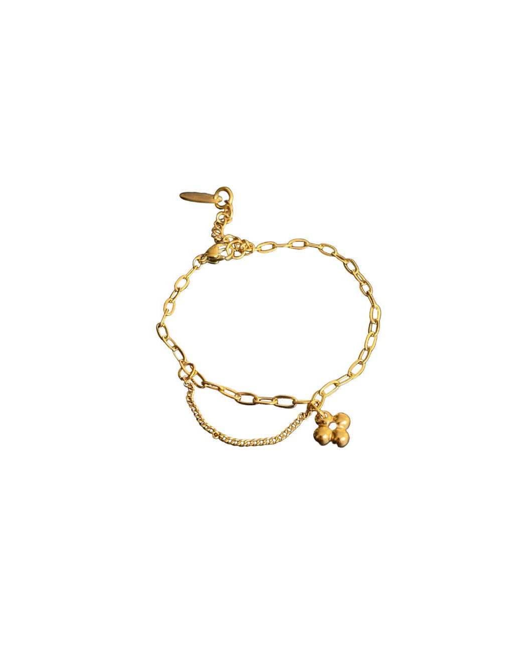 Authentic Louis Vuitton Blooming Pendant Reworked Bracelet
