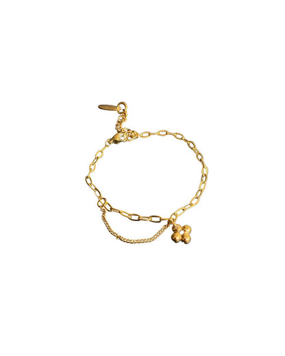 Authentic Louis Vuitton Blooming Pendant Reworked Bracelet