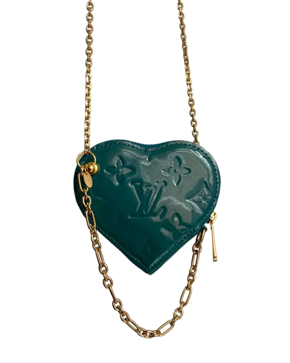 Authentic Louis Vuitton Coin Purse Vernis - Repurposed Mini Bag