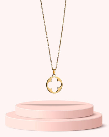 Authentic Louis Vuitton Fleur Charm- Reworked Necklace