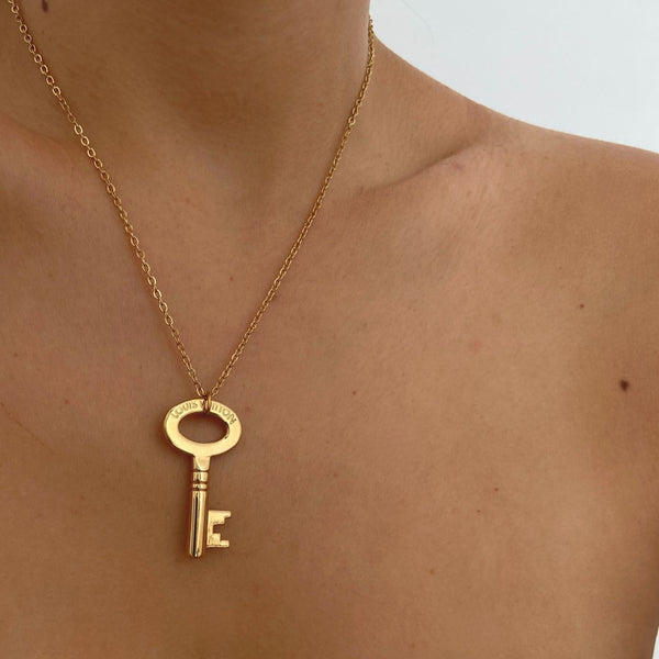 Authentic Louis Vuitton Key Pendant Reworked Pendant