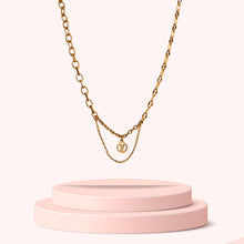 Load image into Gallery viewer, Authentic Louis Vuitton Logo Blooming Pendant- Reworked Choker