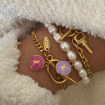 Authentic Louis Vuitton Pastilles  Pendant- Bracelet