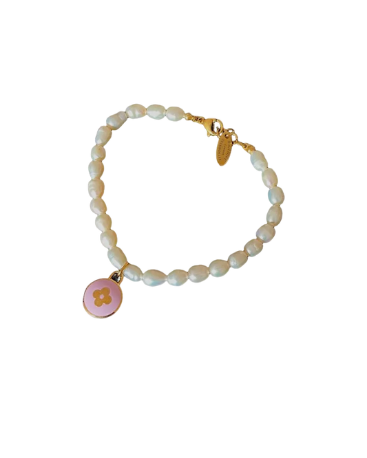 Authentic Louis Vuitton Pastilles  Pendant- Pearls Bracelet