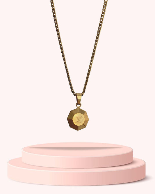 Authentic Louis Vuitton Pendant-Repurpose Necklace