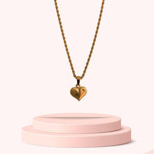Load image into Gallery viewer, Authentic Louis Vuitton Pendant Heart Reworked Pendant
