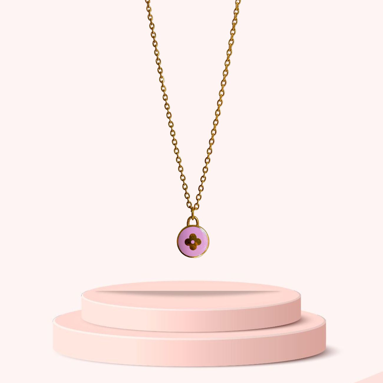Authentic Louis Vuitton Pendant Lavender - Necklace – Boutique