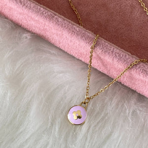Authentic Louis Vuitton Pendant Lavender - Necklace