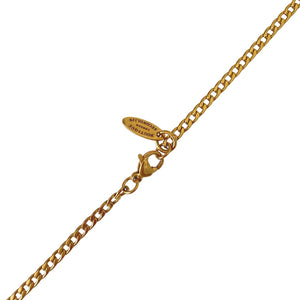 Authentic Louis Vuitton Pendant Lock- Reworked Necklace